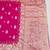 rani pink art silk zari woven saree with blouse