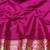 blue zari woven art silk bridal style premium saree with blouse