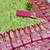 light green zari woven art silk bridal style premium saree with blouse