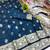 blue zari woven art silk saree with blouse