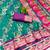 light green zari woven art silk baluchari saree with blouse