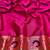 blue zari woven art silk baluchari saree with blouse