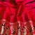 black zari woven art silk baluchari saree with blouse