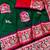 dark green zari woven art silk baluchari saree with blouse