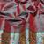 rani pink zari woven art silk bridal style premium saree with blouse