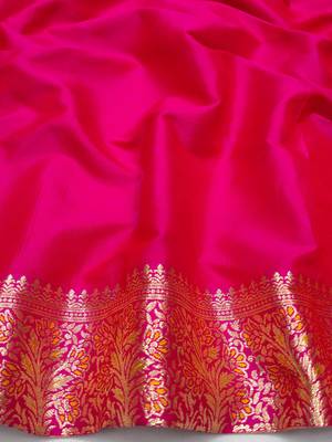 mustard zari woven art silk blend bridal style premium saree with blouse 3