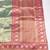 light mint green zari woven kanjivaram silk saree with blouse