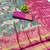light mint green zari woven kanjivaram silk saree with blouse