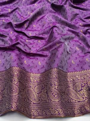 beige zari woven kanjivaram silk saree with blouse 2