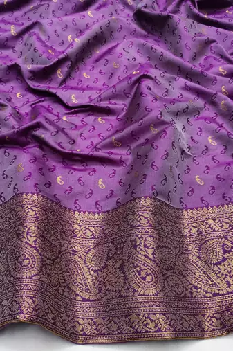 beige zari woven kanjivaram silk blend saree with blouse