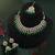 Green color kundan necklace set