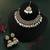 White color kundan necklace set