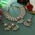 White color kundan necklace set