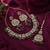 Multi color kundan necklace set