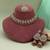 Gold color kundan necklace set