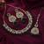 Green color kundan necklace set