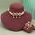 Assorted color meenakari necklace set