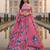 Elegant Satin Pleated Digital Print Lehenga with Blouse & Dupatta | Premium Party Wear | With Cancan Attached