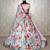 Elegant Satin Pleated Digital Print Lehenga with Blouse & Dupatta | Premium Party Wear | With Cancan Attached