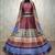 Elegant Satin Pleated Digital Print Lehenga with Blouse & Dupatta | Premium Party Wear | With Cancan Attached