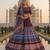 Elegant Satin Pleated Digital Print Lehenga with Blouse & Dupatta | Premium Party Wear | With Cancan Attached