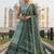 Elegant Satin Pleated Digital Print Lehenga with Blouse & Dupatta | Premium Party Wear | With Cancan Attached