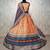 Elegant Satin Pleated Digital Print Lehenga with Blouse & Dupatta | Premium Party Wear | With Cancan Attached