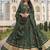 Elegant Satin Pleated Digital Print Lehenga with Blouse & Dupatta | Premium Party Wear | With Cancan Attached