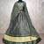 Elegant Satin Pleated Digital Print Lehenga with Blouse & Dupatta | Premium Party Wear | With Cancan Attached