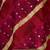 purple rayon kurta with cream pyjama - traditional lehariya print set