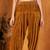 Gold plain velvet  salwar