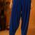 blue  plain velvet salwar