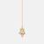 Gold plated kundan pink stone maang tikka