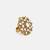 Gold plated kundan ring