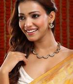 Gold plated kundan Necklace Set