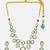 Gold plated kundan Layered Necklace Set