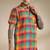 Multicolor woven cotton shirt