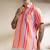 Multicolor woven cotton shirt