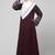 sleeves and hijab flowers and lines embroidry front open abaya
