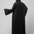 both front shoulder to bottom , sleeves and hijab hand embroidered with inner cardigan style abaya with hijab