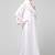 sleeves hand embrodery front open dubai style abaya with embroidered nida hijab