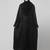 hand embroidered both side at front, sleeves and hijab front open abaya with hijab