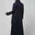 hand emroidred at sleeves front and hijab a line party abaya