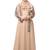 hand emroidred at sleeves front and hijab a line party abaya