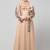 hand emroidred at sleeves front and hijab a line party abaya