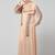 hand emroidred at sleeves front and hijab a line party abaya