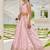 Pink- Silk Fabric Beads & Sequince Embroidered Semi-Stitched Lehenga & Unstitched Blouse With Dupatta