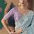Sky blue glass tissue silk sequince & resham work cut work border heavy designer saree