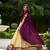 Regal Elegance Kanchipuram Zari Weaving Chaniya Choli - Full stitched Free size