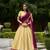 Regal Elegance Kanchipuram Zari Weaving Chaniya Choli Full stitched Free size